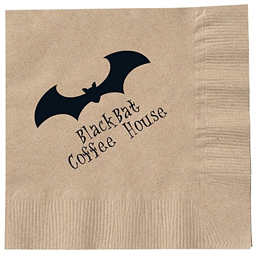 Kraft Beverage Napkin - 2-ply - Low Qty Main Image