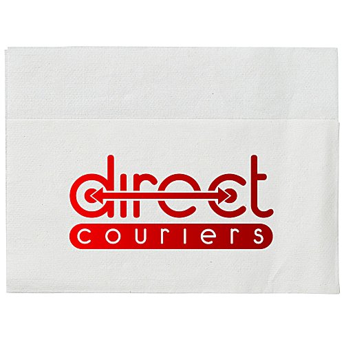 Dispenser Napkin - 1-ply - White - Foil Main Image