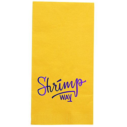 Colorware Dinner Napkin - 2-ply - 1/8 Fold - Foil Main Image