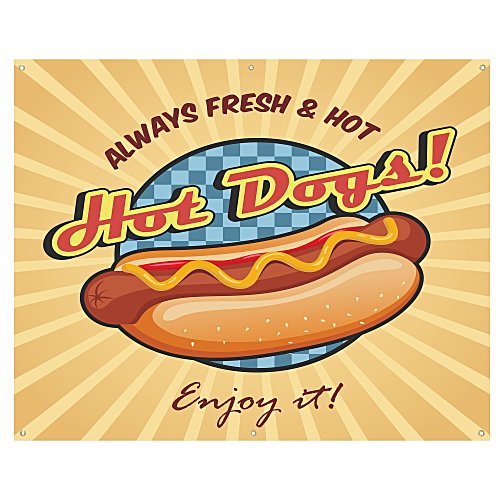 Value Indoor Banner - 4' x 5' - 24 hr Main Image