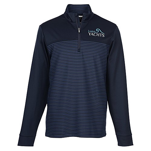 Cutter & Buck Traverse Stripe 1/2-Zip Pullover - Men's Main Image