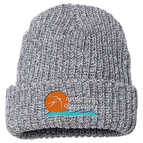 Chunky Knit Cuffed Beanie Main Image