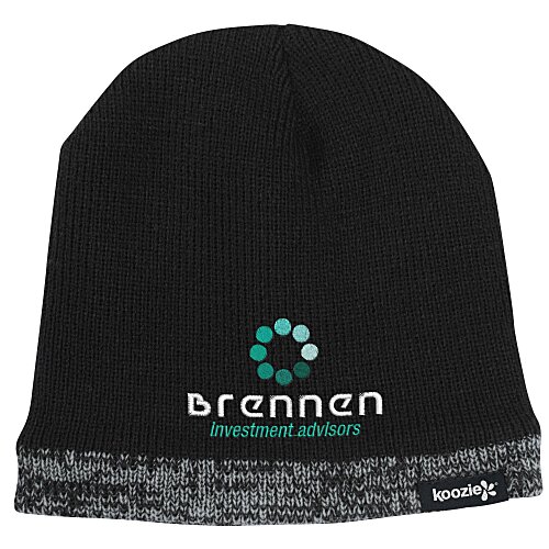 Koozie® Heather Edge Beanie - 24 hr Main Image