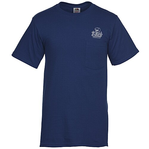 Fruit of the Loom HD Pocket T-Shirt - Men's - Colors Main Image