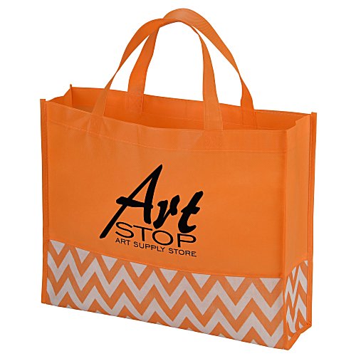 Chevron Accent Tote Main Image