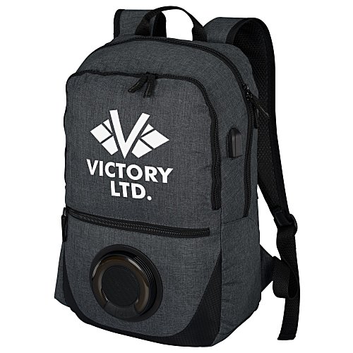 Blare Bluetooth Speaker Laptop Backpack Main Image