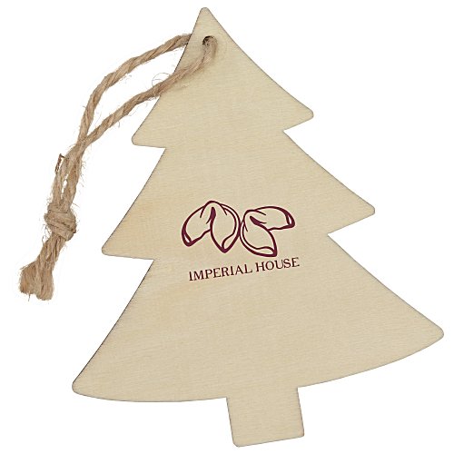 Wood Ornament - Tree Main Image