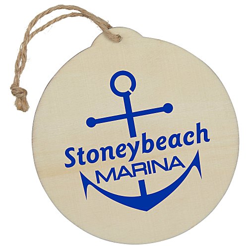 Wood Ornament - Round Main Image