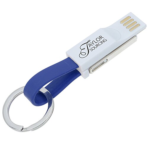 Alpine Duo Charging Cable Keychain Main Image