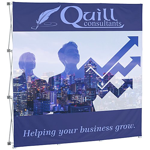 Premium Splash Floor Display - 7' - Front Graphic Main Image