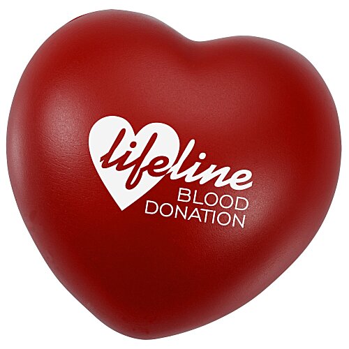 Heart Squishy Stress Reliever - 24 hr Main Image