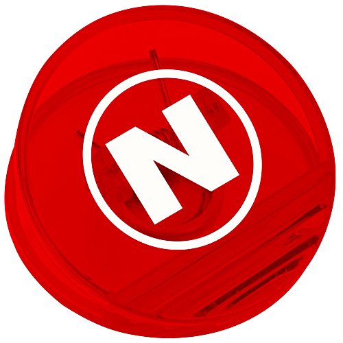 Round Magnet Clip - Translucent - 24 hr Main Image