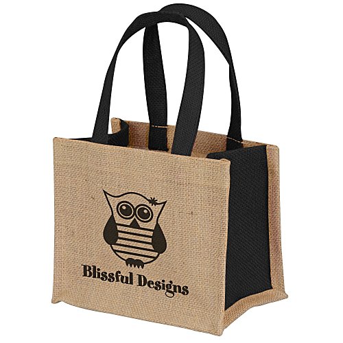 Mini Jute Gift Tote - 24 hr Main Image