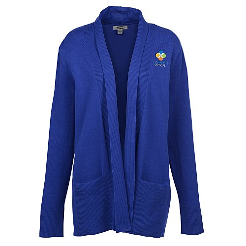 Shawl Collar Open Sweater Cardigan Main Image