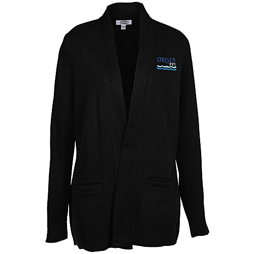 Tuff-Pil Shawl Collar Open Cardigan Main Image