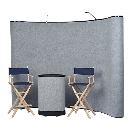 Deluxe Curved Floor Display Kit - Blank Main Image