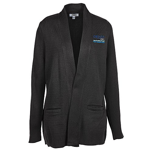 Tuff-Pil Shawl Collar Open Cardigan - 24 hr Main Image