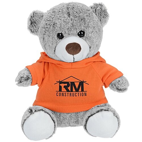 Velour Plush Bear with Hoodie Main Image