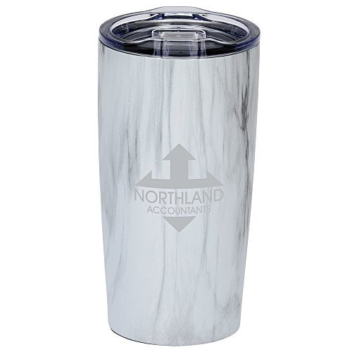 Yowie Vacuum Tumbler - 18 oz. - Marble - Laser Engraved Main Image