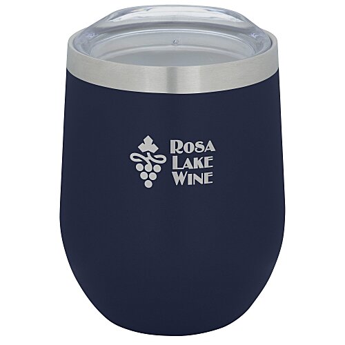 Corzo Vacuum Insulated Wine Cup - 12 ounces - Laser Engraved Main Image