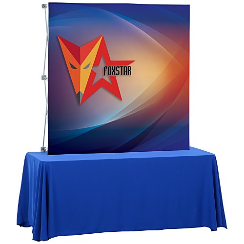 Premium Splash Tabletop Display - 5' - Front Graphic Main Image