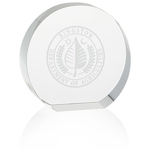 Circle Crystal Award - 6 inches Main Image