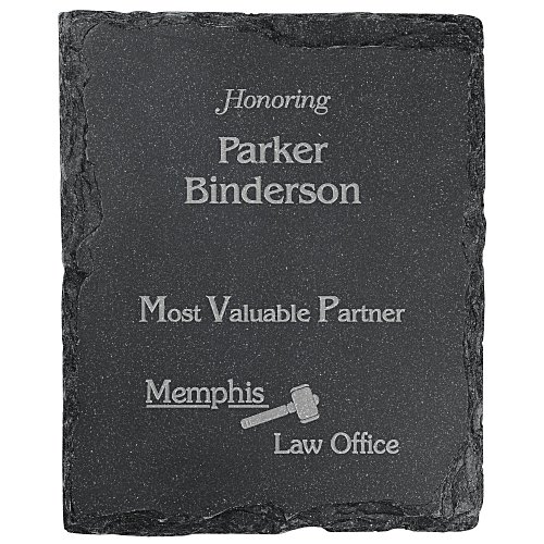 Stonecast Slate Plaque - 10" Main Image