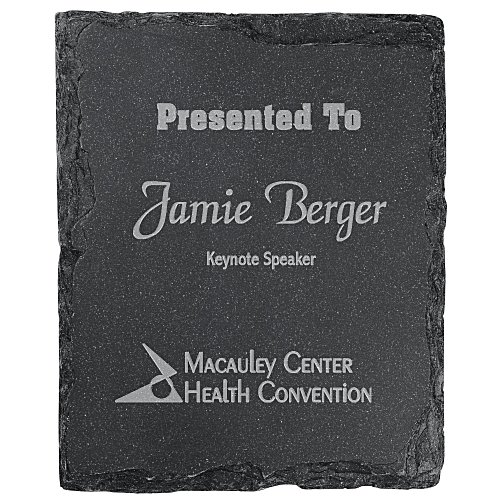 Stonecast Slate Plaque - 12" Main Image