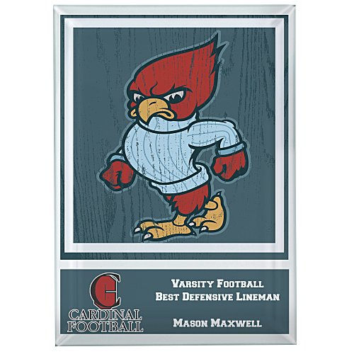 Vivid Glass Plaque - 7" Main Image