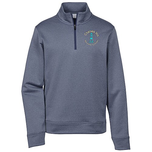 Hustle Performance Heather 1/4-Zip Pullover Main Image