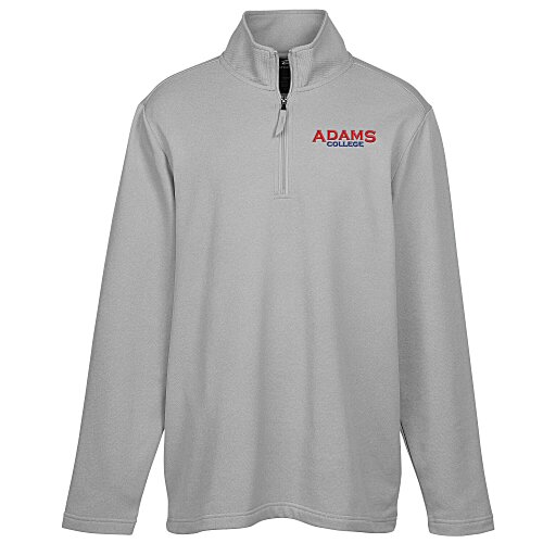 Brushed Back Pique 1/4-Zip Pullover - Men's Main Image