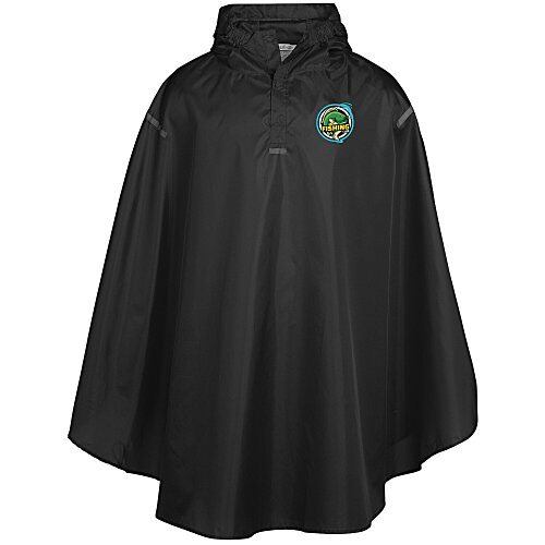 Stadium Packable Poncho - Full Color Main Image