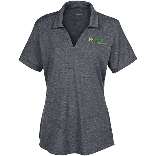 Tri-Blend Performance Polo - Ladies' - Embroidered Main Image