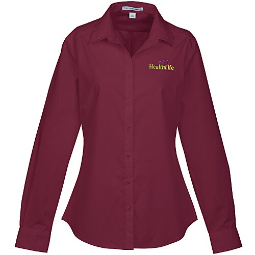 Carefree Poplin Shirt - Ladies' - 24 hr Main Image