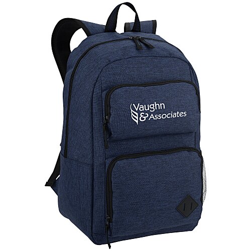 Graphite Deluxe Laptop Backpack - 24 hr Main Image