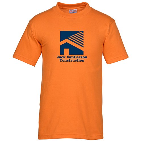 Bayside 5.4 oz. 50/50 T-Shirt Main Image