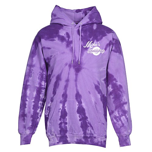 Tie-Dye Swirl Hoodie - Screen Main Image