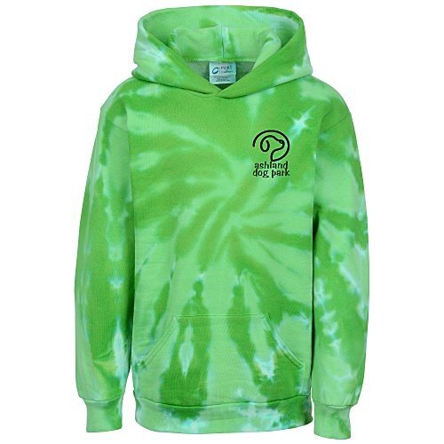 Tie-Dye Swirl Hoodie - Youth - Screen Main Image