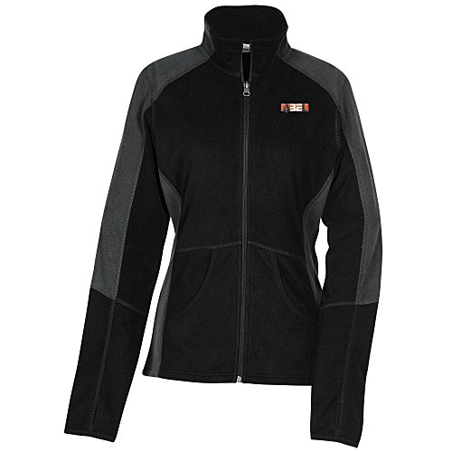 Microfleece Colorblock Jacket - Ladies' - 24 hr Main Image