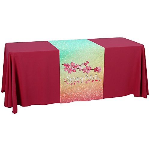Laser Edged Table Runner - 24" - Full Color Main Image