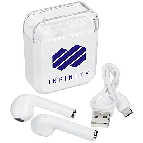 Braavos True Wireless Ear Buds with Charging Case - 24 hr Main Image