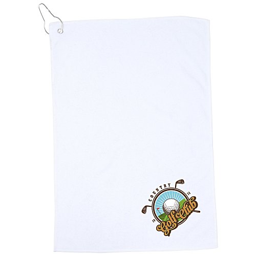 Microfiber Golf Towel - 18" x 12" - Full Color Main Image
