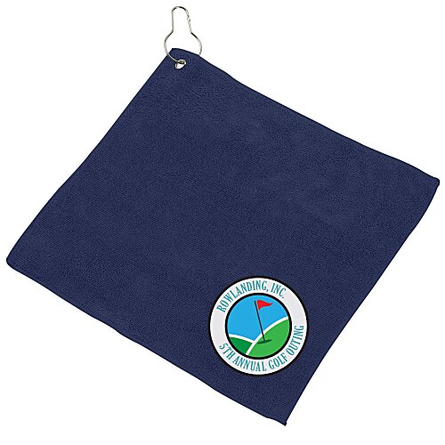 Microfiber Golf Towel - 12 inches x 12 inches - Full Color Main Image