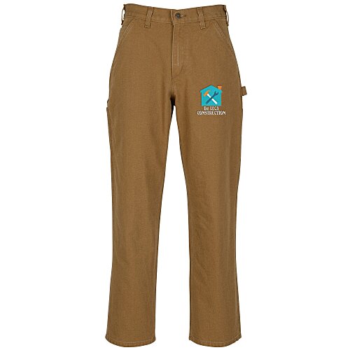 Carhartt Washed Duck Work Dungaree Pants Main Image