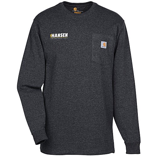 Carhartt Workwear Long Sleeve Pocket T-Shirt - Embroidered Main Image