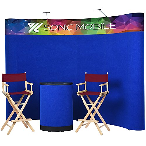 Standard Curved Floor Display - 10' Kit - Header Main Image