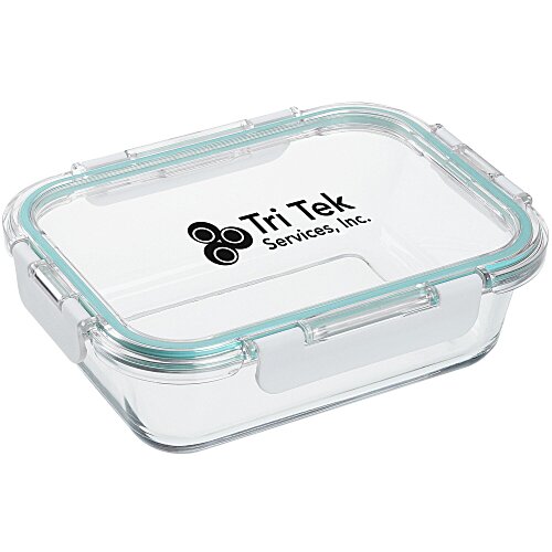 Glass Food Storage with Lid - Square - 24 hr Main Image