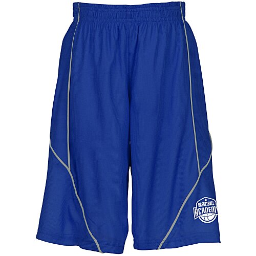 Smooth Mesh Reversible Spliced Shorts - Youth Main Image