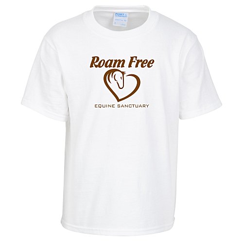 Port & Company Essential T-Shirt - Youth - White Main Image