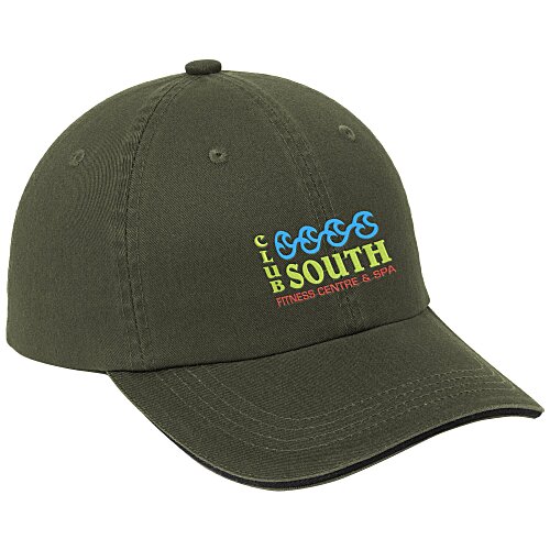 Sandwich Cap with Striped Closure - 24 hr Main Image